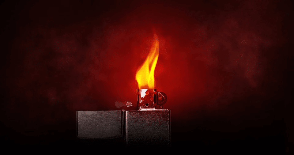 Briquet publicitaire