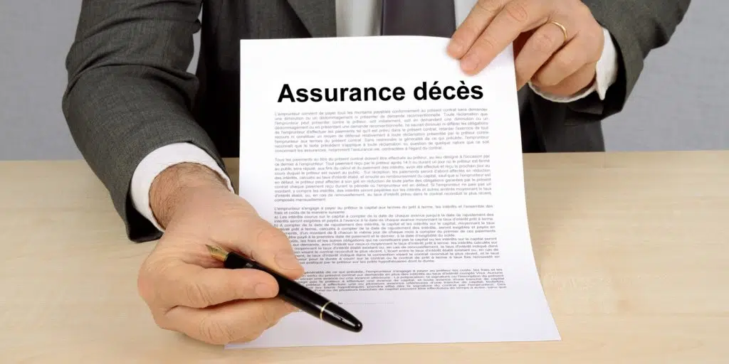 contrat d'assurance décès