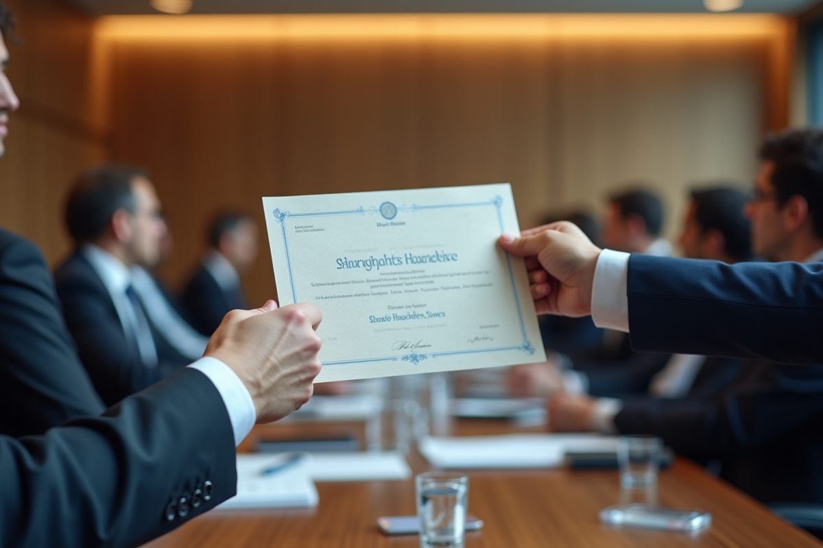 Main tenant un certificat d